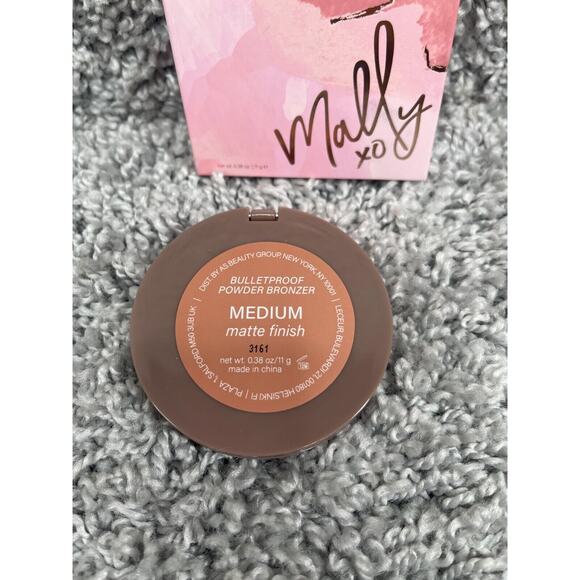 Lot of 3 Mally Bulletproof Powder Bronzer Medium Matte Finish 3161 0.38 Oz New - Picture 4 of 11